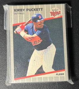 Minnesota Twins 1989 Fleer Team Baseball Card Set (3)