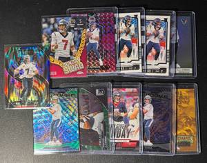 CJ Stroud 11-Card Houston Texans Football Card Lot (Few RCs)(1)