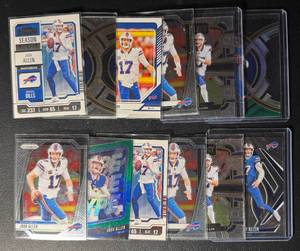 Josh Allen 12-Card Buffalo Bills Football Card Lot
