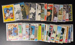 34-Card Misc Vintage Baseball Card Lot