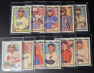 11-Card 2022 Allen & Ginter Baseball Card Lot