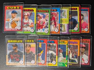 14-Card 2024 Topps Heritage Baseball Card Lot