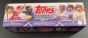 Mostly Complete 2023 Topps Baseball Card Set (Purple Box)