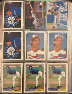 Randy Johnson 18-Card Baseball Card Lot (3 RCs)