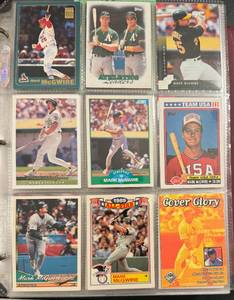 40 McGwire & Thomas Baseball Card Lot