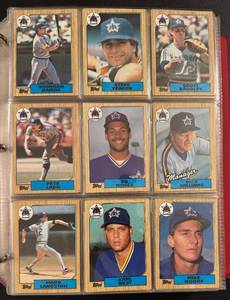 1987 Topps Baseball Full Set Baseball Card Lot