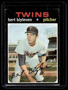 Bert Blyleven RC 1971 Topps #26 Rookie Vintage Minnesota Twins Baseball Card