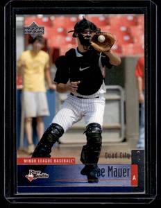 Joe Mauer XRC Minor League Card 2002 Upper Deck #188 Minnesota Twins Baseball Card