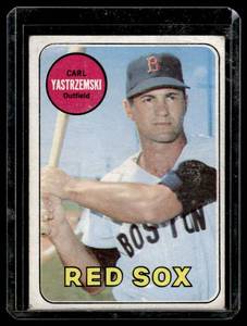 Carl Yastrzemski 1969 Topps #130 Vintage Baseball Card