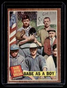 Babe Ruth 1962 Topps Special #135 Vintage Baseball Card