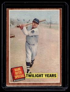 Babe Ruth 1962 Topps Special #141 Vintage Baseball Card