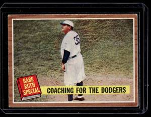 Babe Ruth 1962 Topps Special #142 Vintage Baseball Card