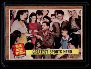 Babe Ruth 1962 Topps Special #143 Vintage Baseball Card