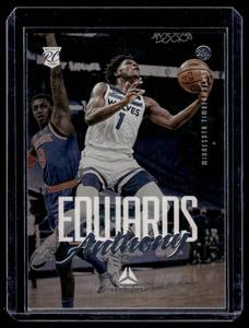 Anthony Edwards RC 2020-21 Chroonicles Luminance #143 Rookie Minnesota Timberwolves Basketball Card