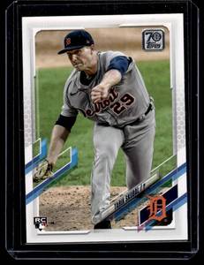 Tarik Skubal RC 2021 Topps #92 Rookie Baseball Card
