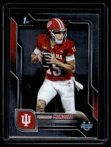 Fenando Mendoza 1st Bowman 2025 Boman Chrome University #109 Football Card