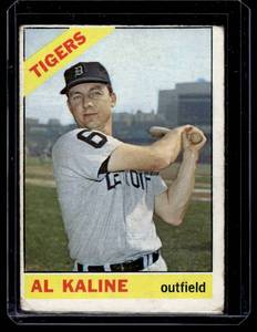 Al Kaline 1966 Topps #410 Vintage Baseball Card