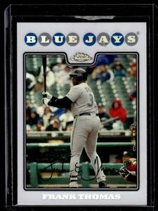 Frank Thomas Refractor 2008 Topps Chrome #168 Baseball Card