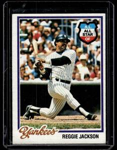 Reggie Jackson 1978 Topps #200 Vintage Baseball Card