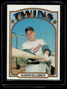 Harmon Killebrew 1972 Topps #51 Vintage Minnesota Twins Baseball Card