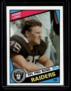 Howie Long RC 1984 Topps #111 Rookie Vintage Baseball Card
