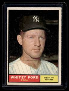 Whitey Ford 1961 Topps #160 Vintage Baseball Card