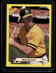 Mark McGwire RC 1987 Classic #121 Rookie Baseball Card