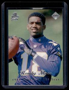 Randy Moss RC 1998 Rookie of the Year Collectors Edge #157 Minnesota Vikings Football Card