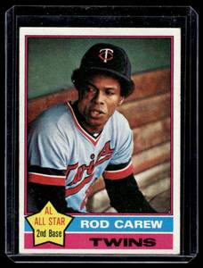 Rod Carew 1976 Topps #400 Vintage Baseball Card