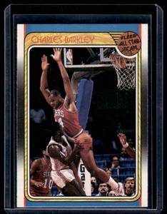 Charles Barkley #129  1988 Fleer All-Star Team Sticker Vintage Basketball Card