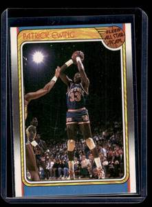 Patrick Ewing #130  1988 Fleer All-Star Team Sticker Vintage Basketball Card