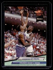 Shaquille ONewl RC 1992-93 Fleer Ultra #328 Rookie Basketball Card