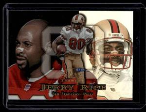 Jerry Rice Flair Refractor 1999 Fleer Showtime Row 3 Seat 148 Football Card