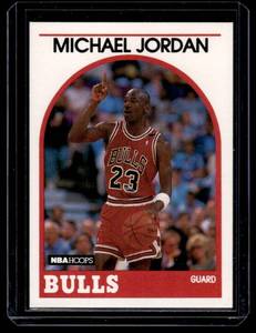 Michael Jordan 1989 NBA Hoops #200 Basketball Card