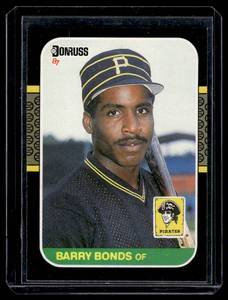 Barry Bonds RC 1987 Donruss Rated Rookie # 361 Baseball Card
