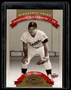 Harmon Killebrew 1500 2002 Donruss Classics Legend #190 Numbered 10631500 Minnesota Twins Baseball Card