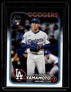 Yoshinobu Yamamoto RC 2024Topps Update #US140 Rookie Baseball Card