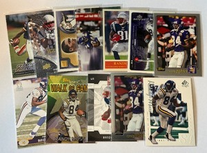 Randy Moss 12 Card Minnesota Vikings Football Lot