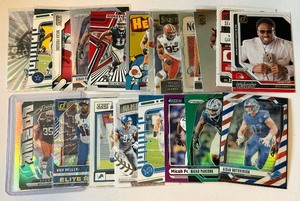 20 Card Superstar NFL Defender Lot - Football