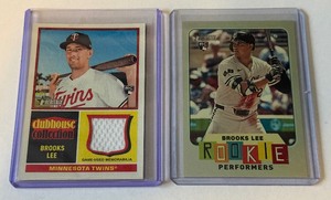 Brooke Lee Relic and Foil SP Rookie Card Lot
