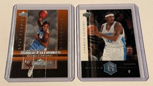 Carmelo Anthony 2 Card Rookie Lot