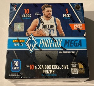 2023-24 Phoenix NBA Basketball Mega Box - New/Sealed Cards