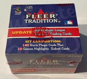 2000 Fleer Tradition Baseball Update Set