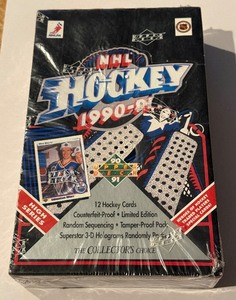 1990-91 Upper Deck NHL Hockey 36 Pack Card Box