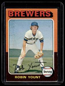 Robin Yount RC 1975 Topps #223 Vintage Rookie Baseball Card