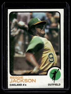 Reggie Jackson 1973 Topps #255 Vintage Baseball Card