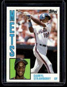 Darryl Strawberry RC 1984 Topps #182 Vintage Rookie Baseball Card