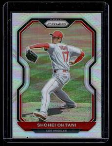 Shohei Ohtani Silver Prizm 2021 #183 Baseball Card