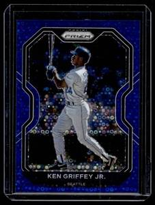 Ken Griffey Jr. 199 Blue Sparkle Prizm 2021 #19 numbered 151199 Baseball Card