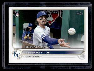 Bobby Witt Jr. RC 2022 Topps Update #US187 Rookie Baseball Card